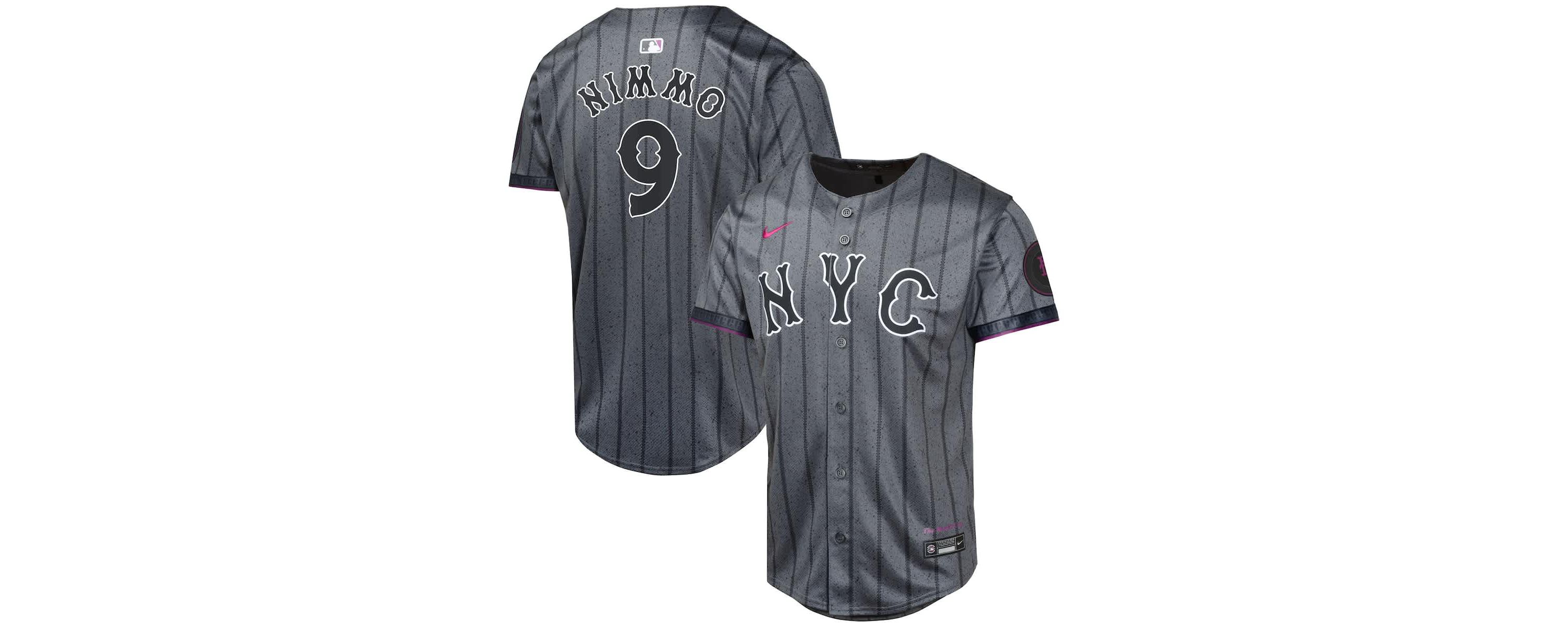 MLB Nike Brandon Nimmo New York Mets 2024 City Connect Limited Player Jersey