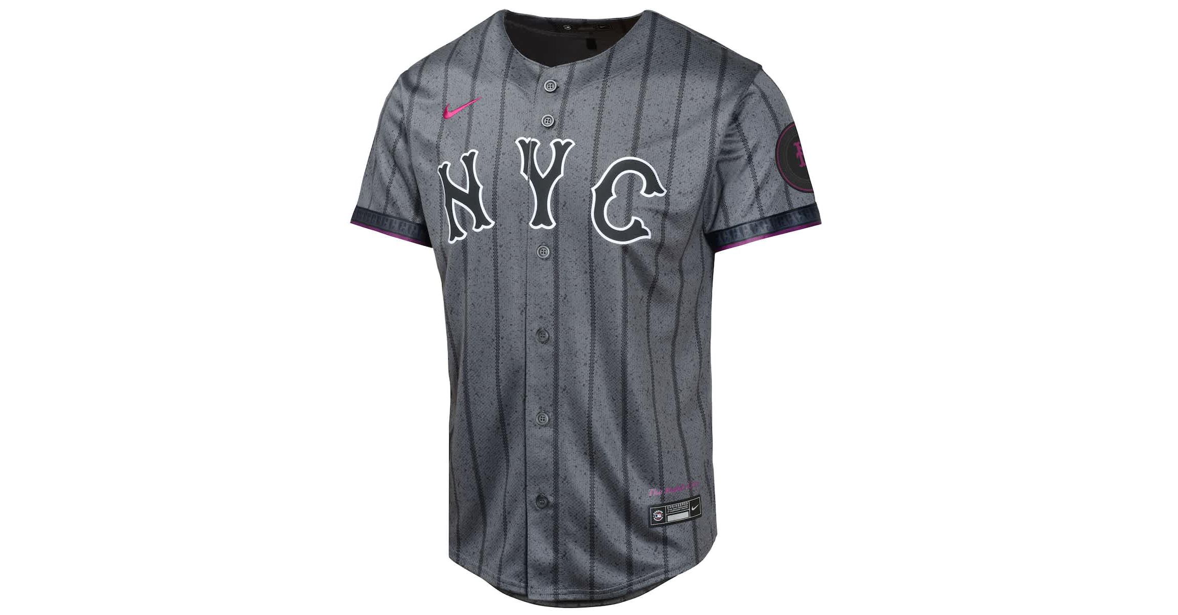 MLB Nike Brandon Nimmo New York Mets 2024 City Connect Limited Player Jersey