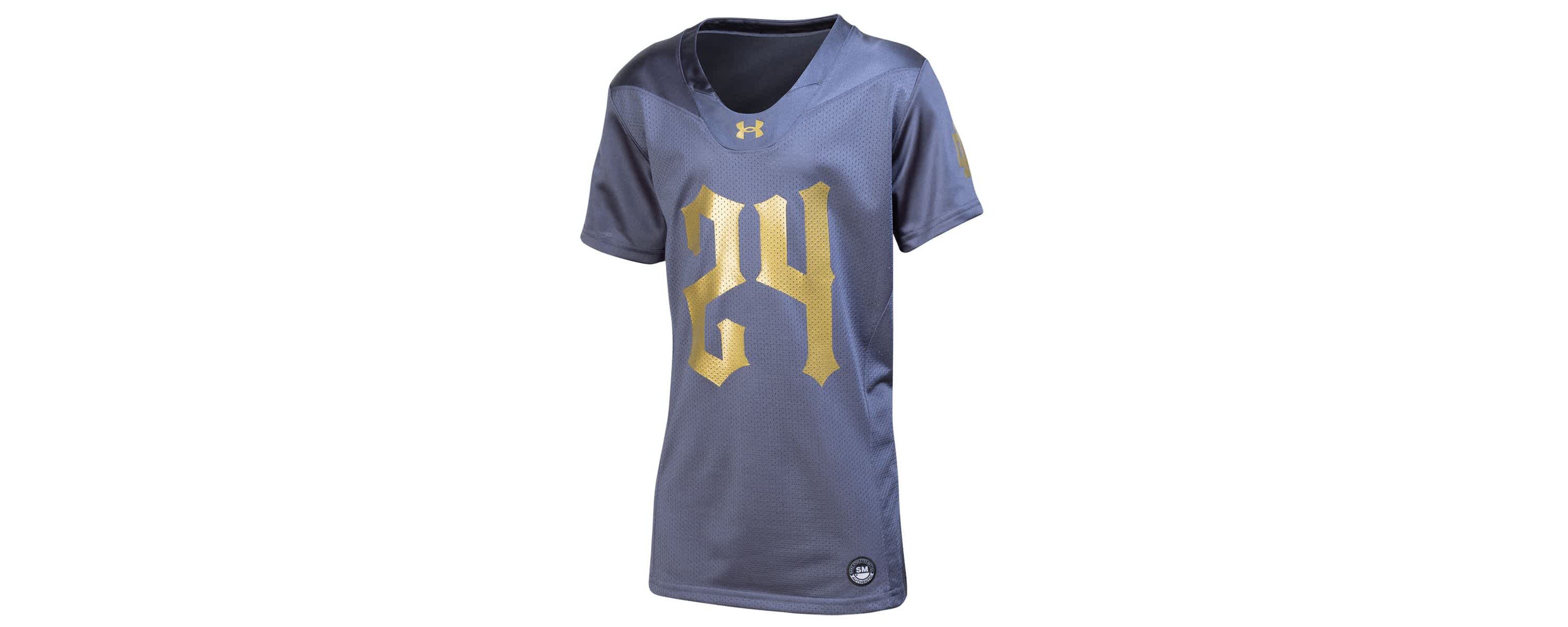 NCAA Under Armour Notre Dame Fighting Irish 2024 Shamrock Series Replica Jersey