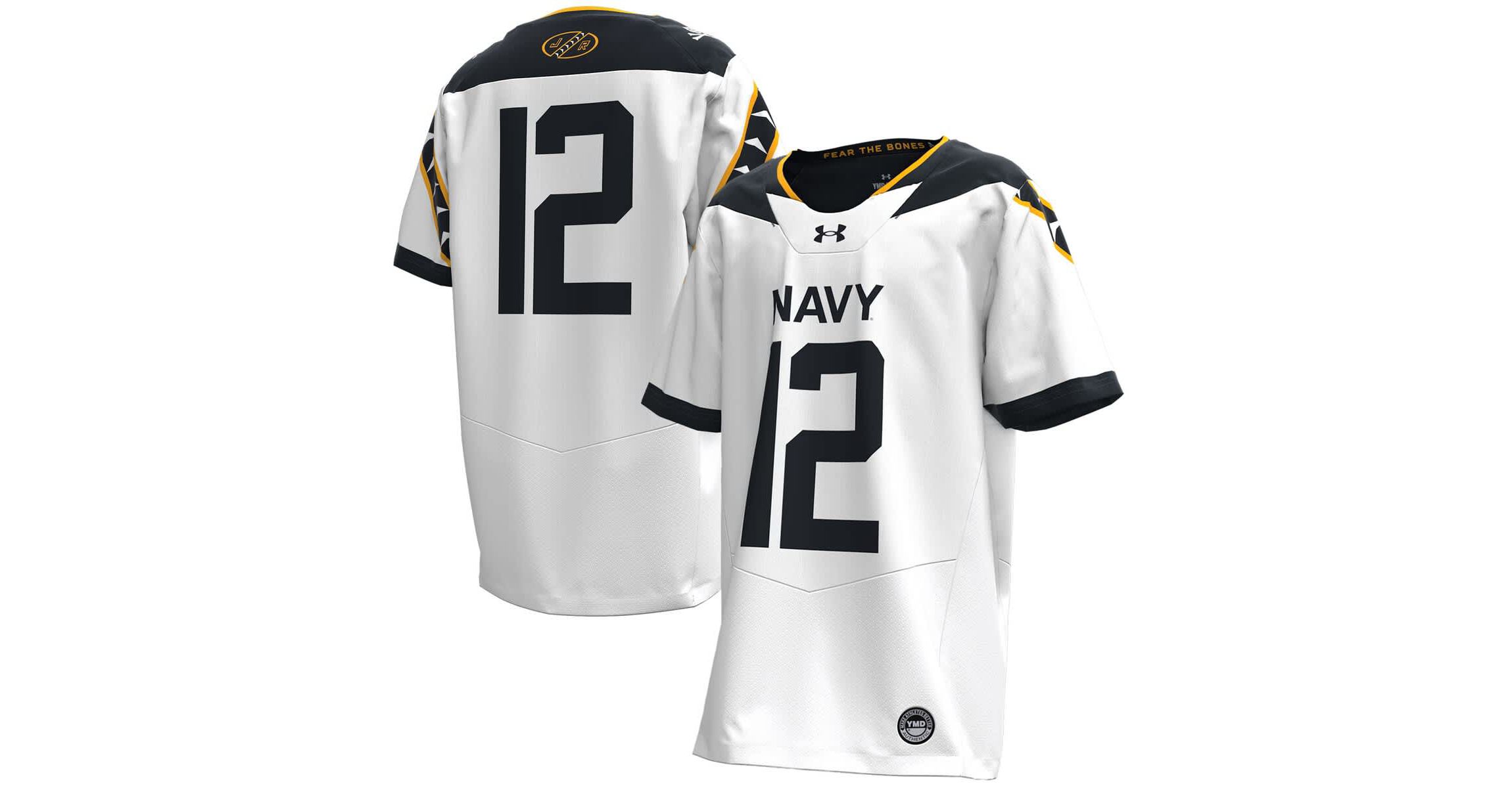 Navy Midshipmen NCAA Under Armour Midshipmen 2024 Rivalry Replica Jersey