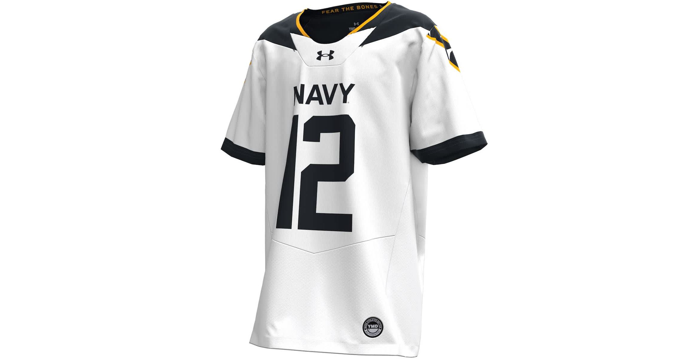 Navy Midshipmen NCAA Under Armour Midshipmen 2024 Rivalry Replica Jersey