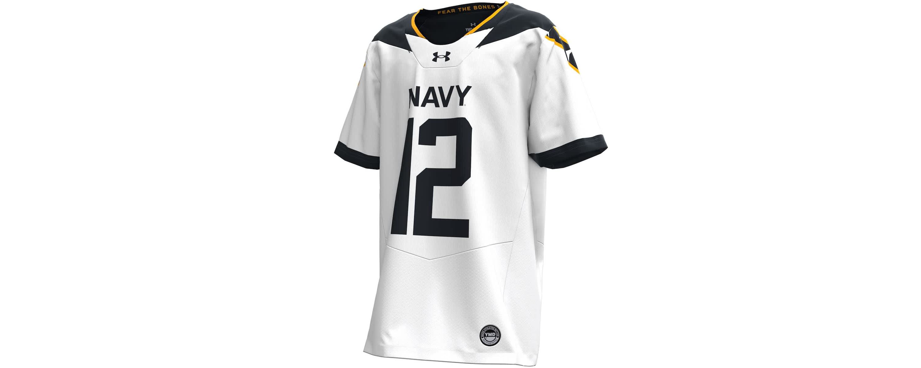 Navy Midshipmen NCAA Under Armour Midshipmen 2024 Rivalry Replica Jersey