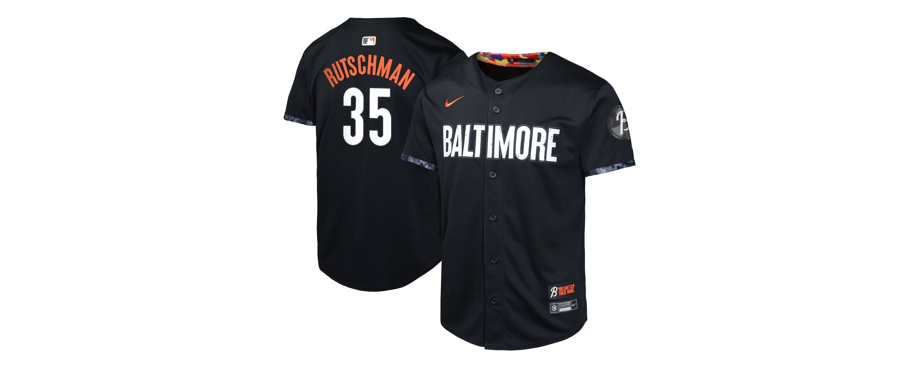MLB Nike Adley Rutschman Baltimore Orioles City Connect Limited Player Jersey