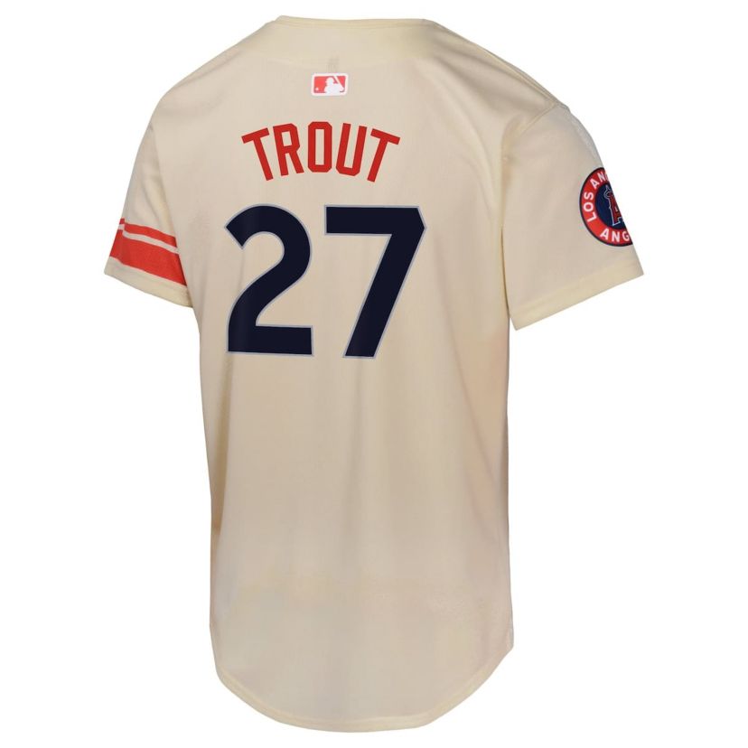 MLB Nike Mike Trout Los Angeles Angels City Connect Limited Player Jersey