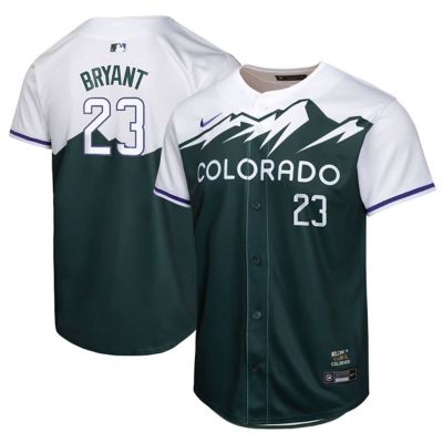 Youth MLB Nike Kris Bryant Colorado Rockies City Connect Limited Player Jersey