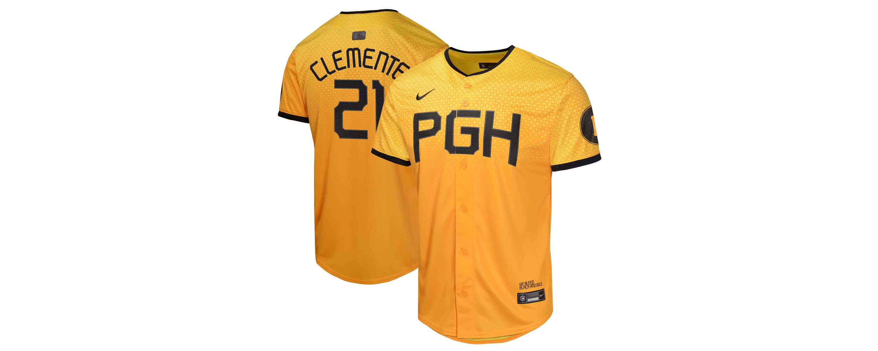 MLB Nike Roberto Clemente Pittsburgh Pirates City Connect Limited Player Jersey