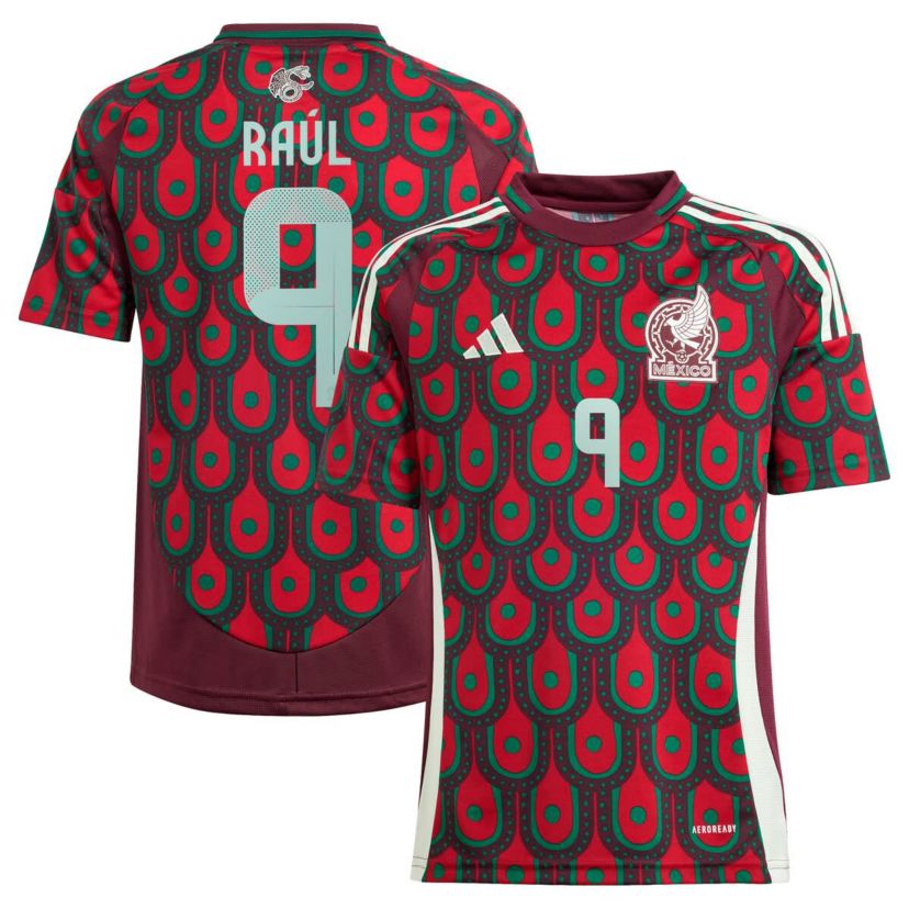 Soccer National Teams Raul Jimenez Mexico National Team 2024 Home Replica Player Jersey