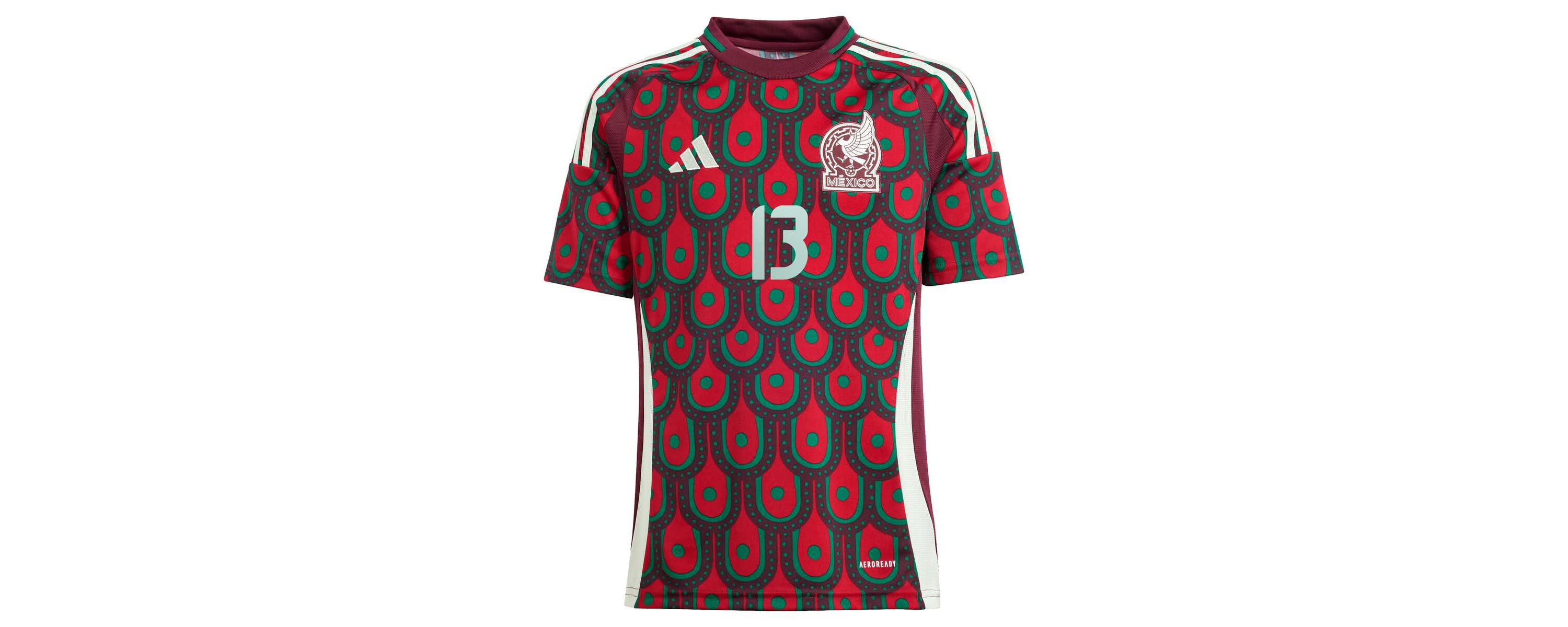 Soccer National Teams Guillermo Ochoa Mexico National Team 2024 Home Replica Player Jersey