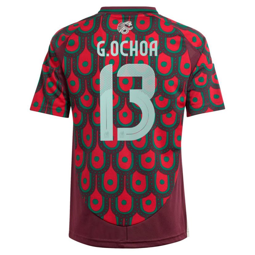 Soccer National Teams Guillermo Ochoa Mexico National Team 2024 Home Replica Player Jersey