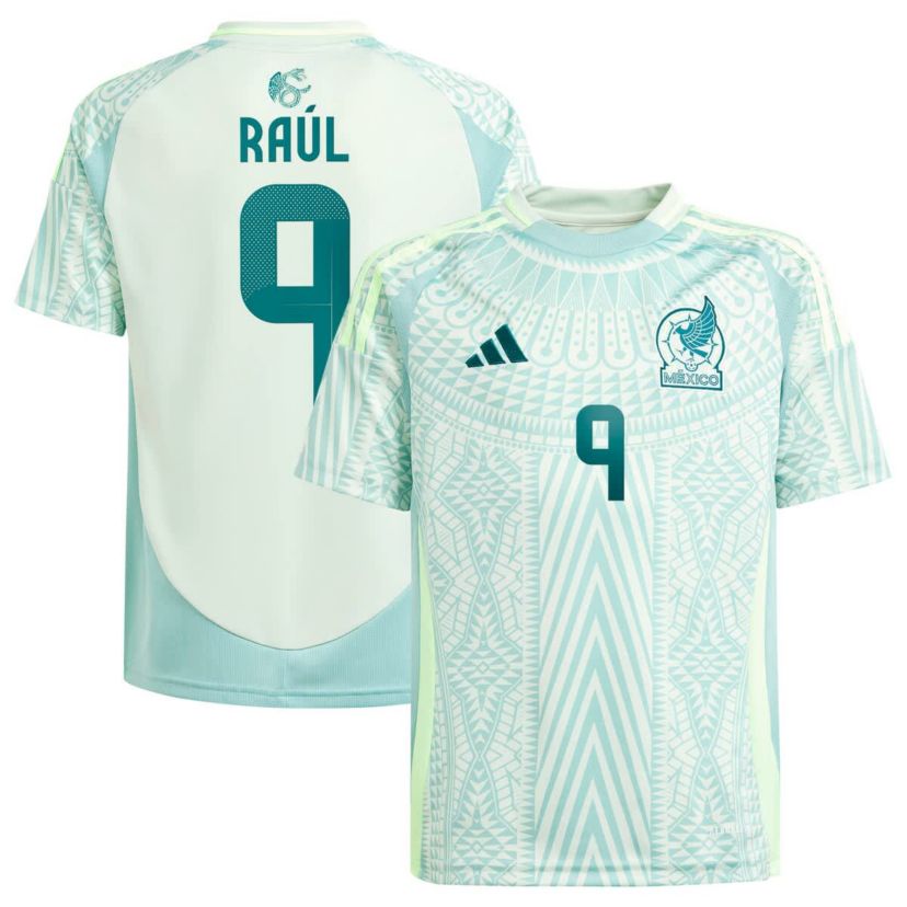 Soccer National Teams Raul Jimenez Mexico National Team 2024 Away Replica Player Jersey