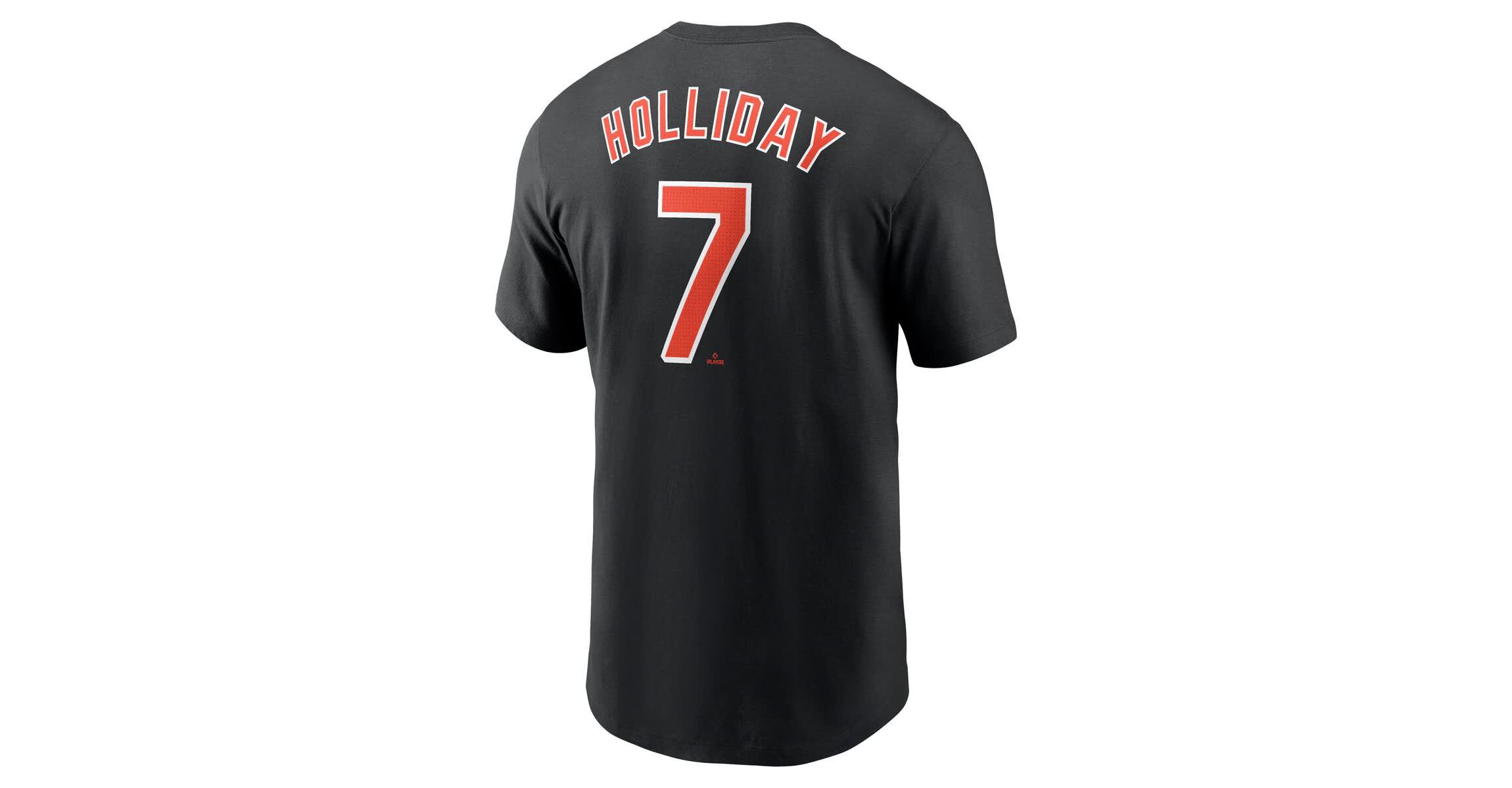 MLB Nike Jackson Holliday Baltimore Orioles Fuse Name & Number T-Shirt