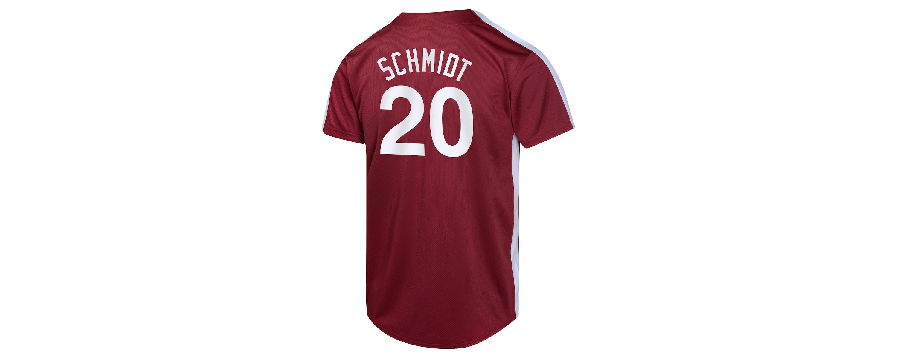 MLB Nike Mike Schmidt Philadelphia Phillies Cooperstown Collection Limited Player Jersey