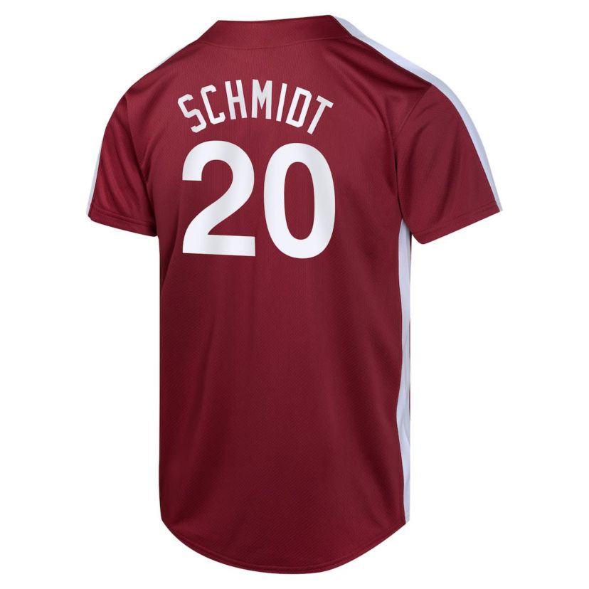 MLB Nike Mike Schmidt Philadelphia Phillies Cooperstown Collection Limited Player Jersey