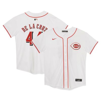Youth MLB Preschool Nike Elly De La Cruz Cincinnati Reds Home Game Jersey