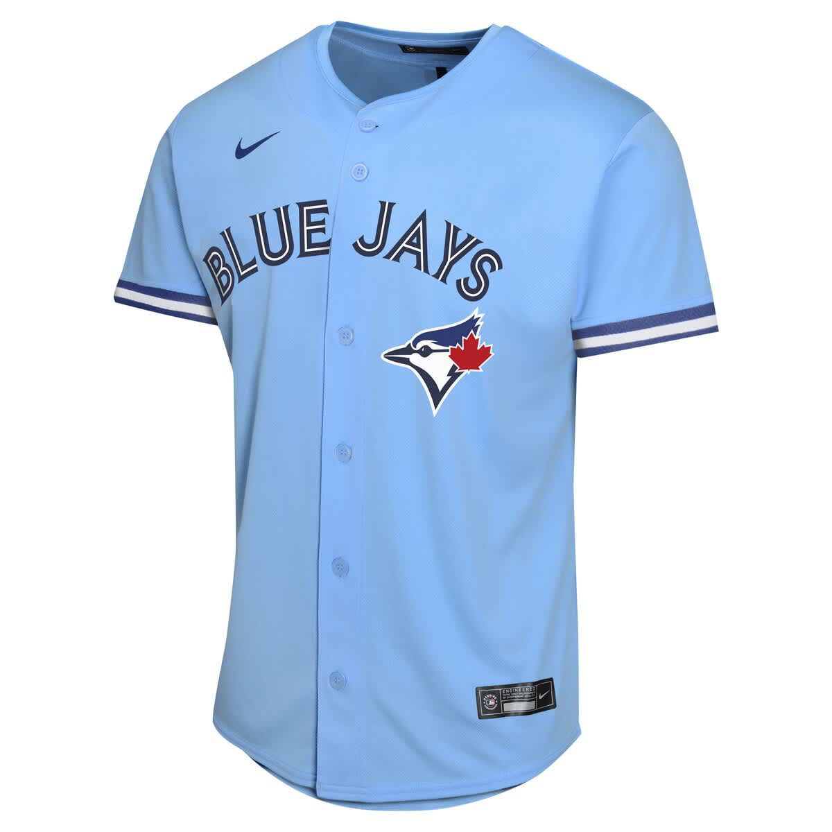 Toronto Blue Jays MLB Nike Bo Bichette Powder Toronto Jays Alternate Player Game Jersey