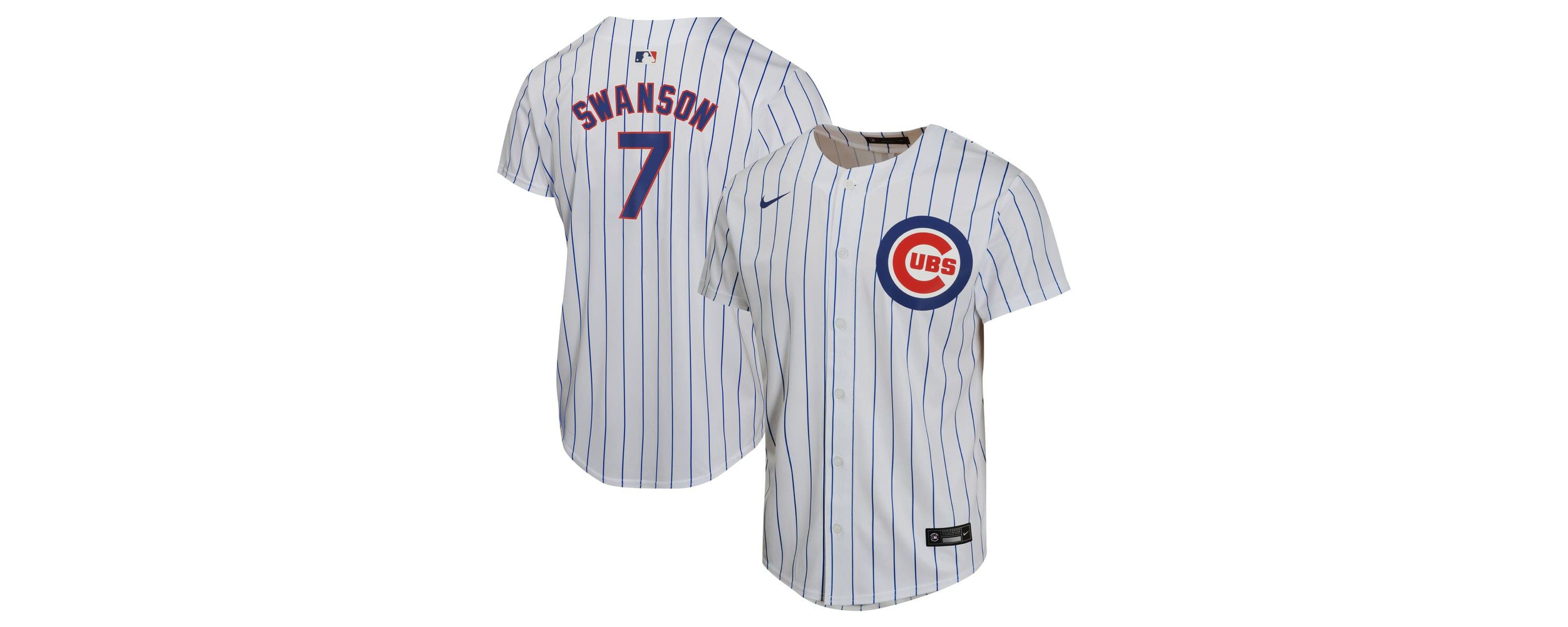 MLB Nike Dansby Swanson Chicago Cubs Home Game Player Jersey