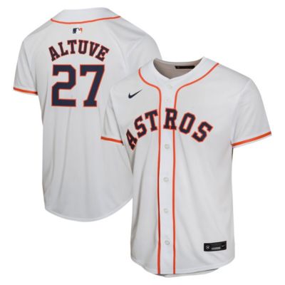 Youth MLB Nike Jose Altuve Houston Astros Home Game Player Jersey