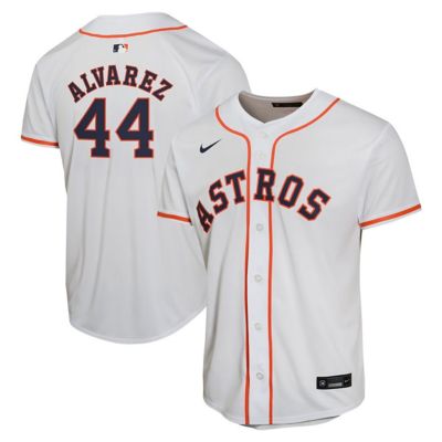 Youth MLB Nike Yordan Alvarez Houston Astros Home Game Player Jersey