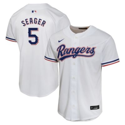 Youth MLB Nike Corey Seager Texas Rangers Home Game Player Jersey