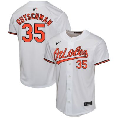 Youth MLB Nike Adley Rutschman Baltimore Orioles Home Game Player Jersey