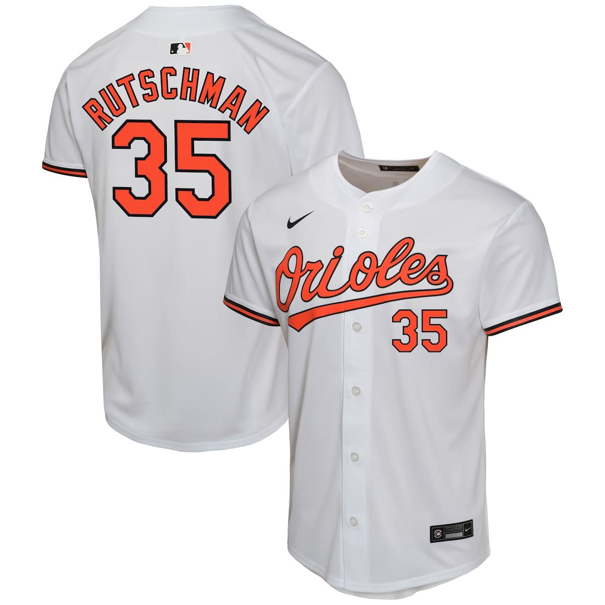 MLB Nike Adley Rutschman Baltimore Orioles Home Game Player Jersey