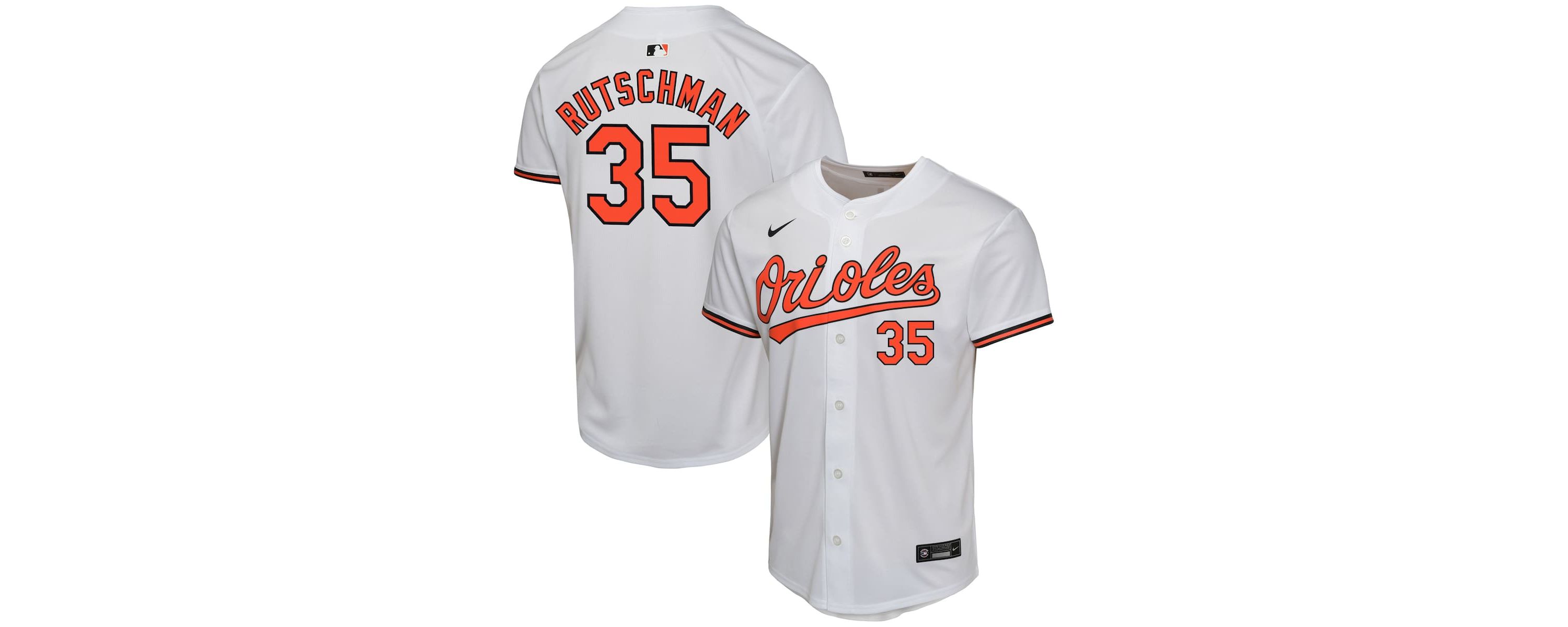 MLB Nike Adley Rutschman Baltimore Orioles Home Game Player Jersey