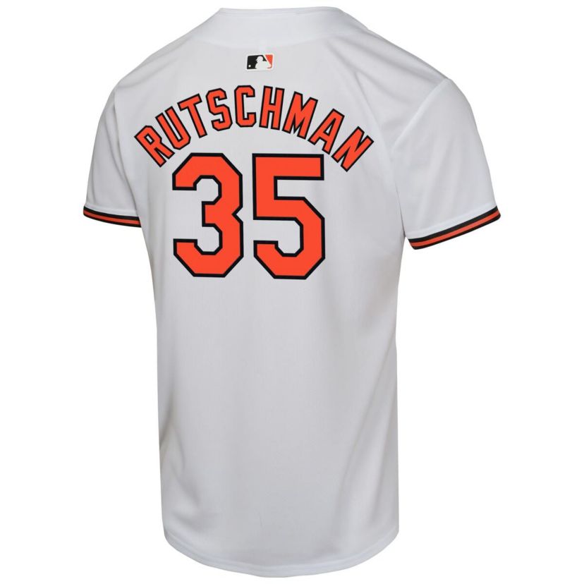 MLB Nike Adley Rutschman Baltimore Orioles Home Game Player Jersey