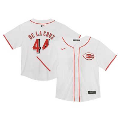 Youth MLB Nike Elly De La Cruz Cincinnati Reds Game Jersey