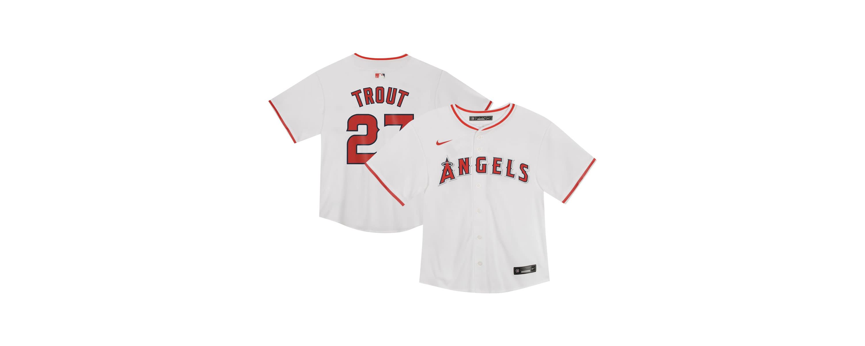 MLB Nike Mike Trout Los Angeles Angels Game Jersey