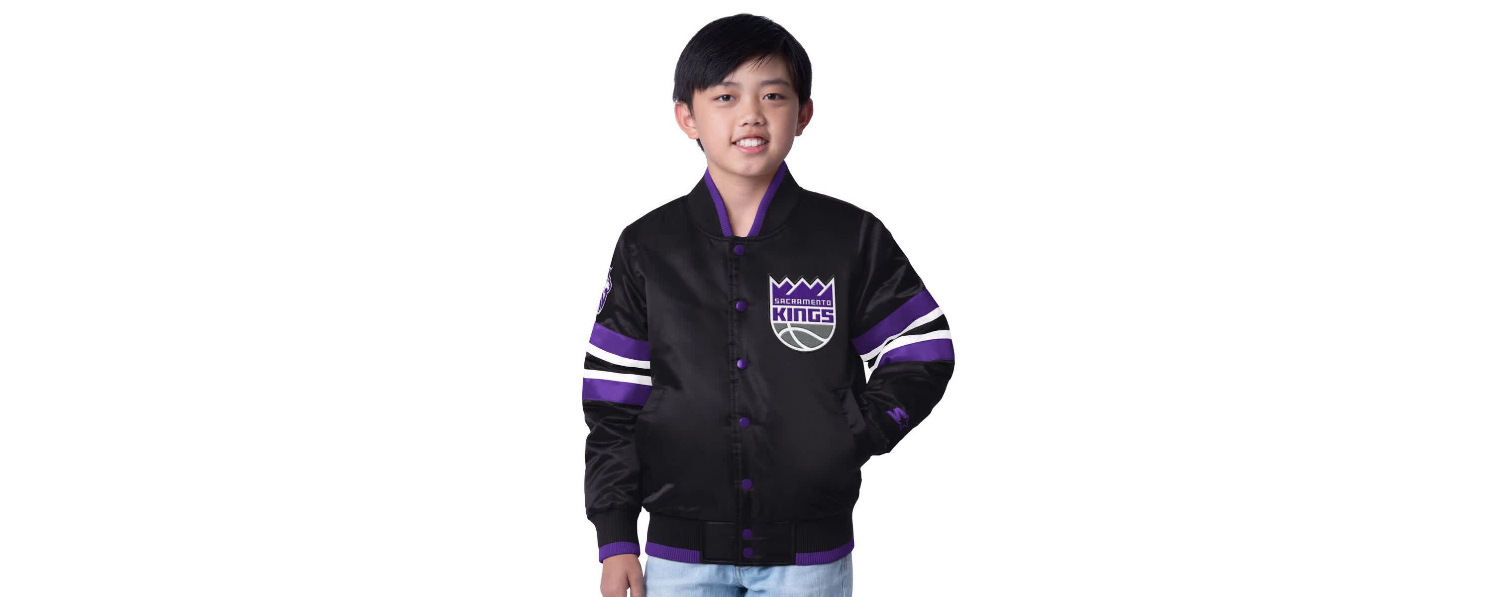 NBA Sacramento Kings Scout Varsity Full-Snap Jacket