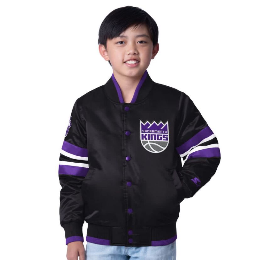 NBA Sacramento Kings Scout Varsity Full-Snap Jacket