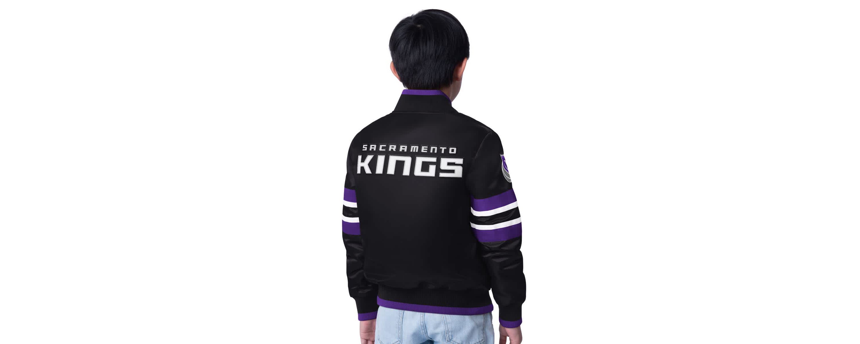 NBA Sacramento Kings Scout Varsity Full-Snap Jacket