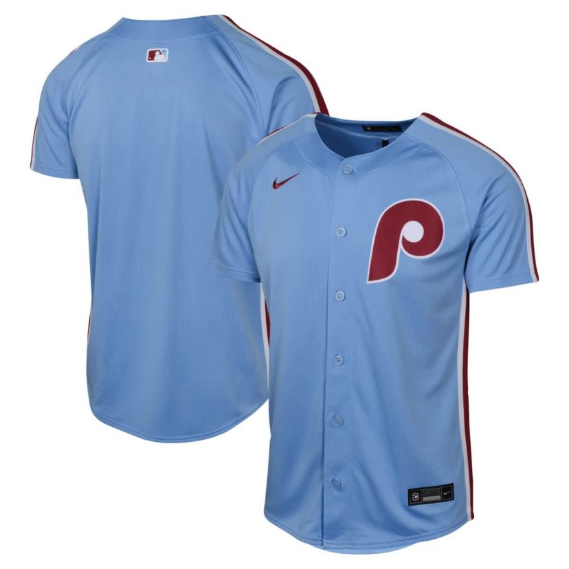 MLB Nike Light Philadelphia Phillies Alternate Limited Jersey
