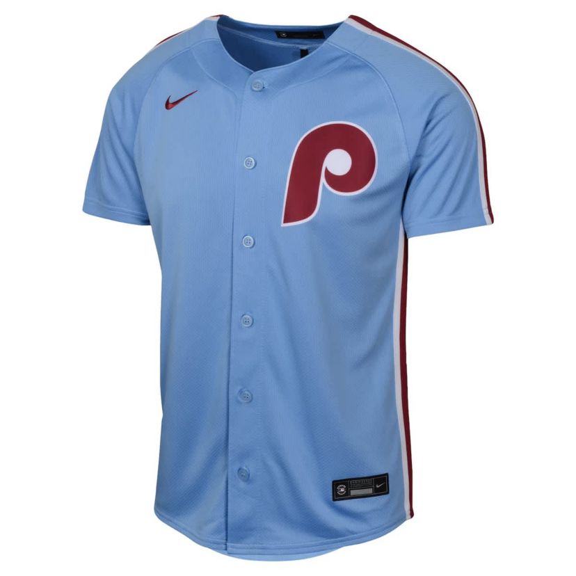 MLB Nike Light Philadelphia Phillies Alternate Limited Jersey