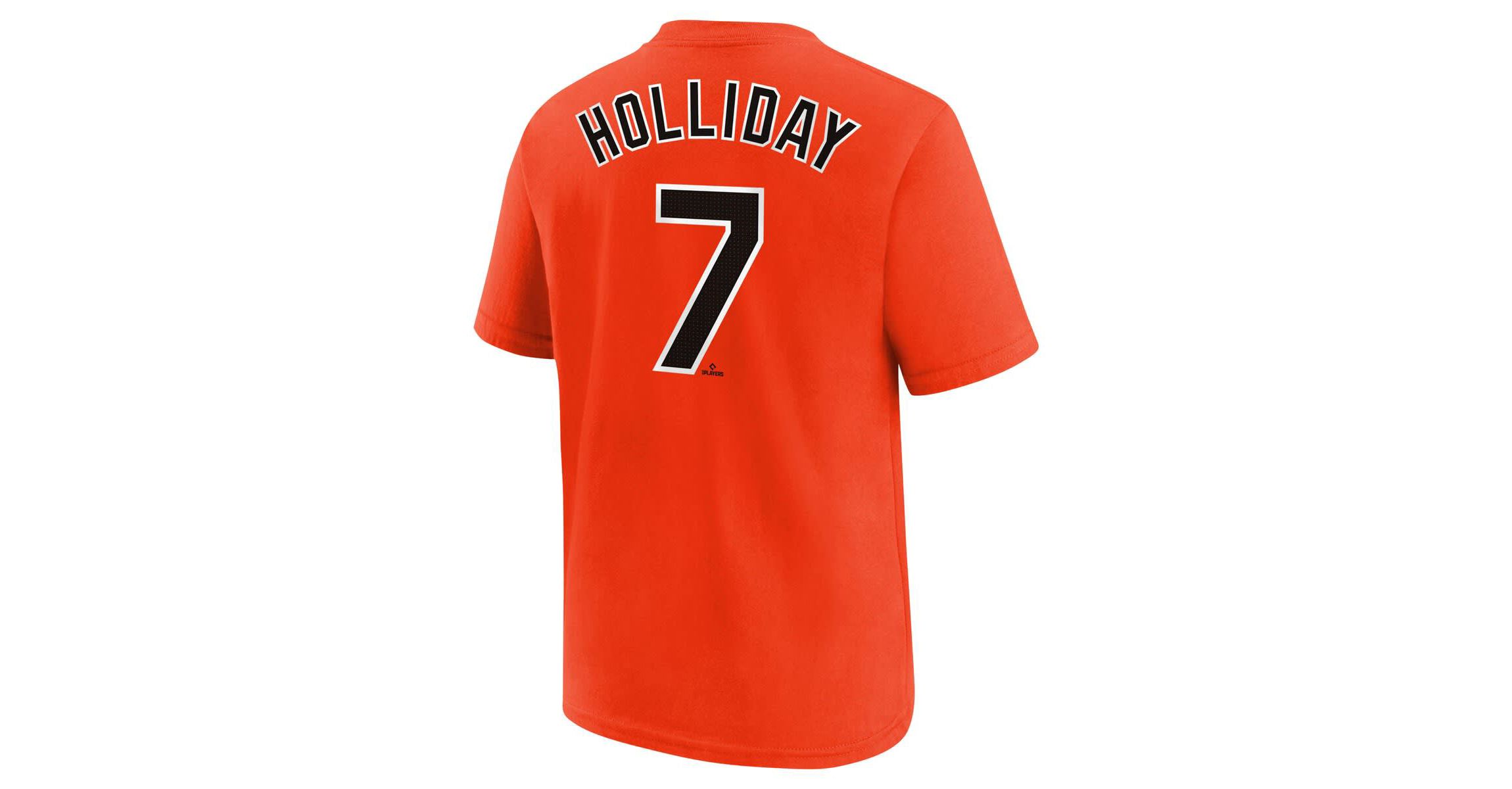MLB Nike Jackson Holliday Baltimore Orioles Name & Number T-Shirt
