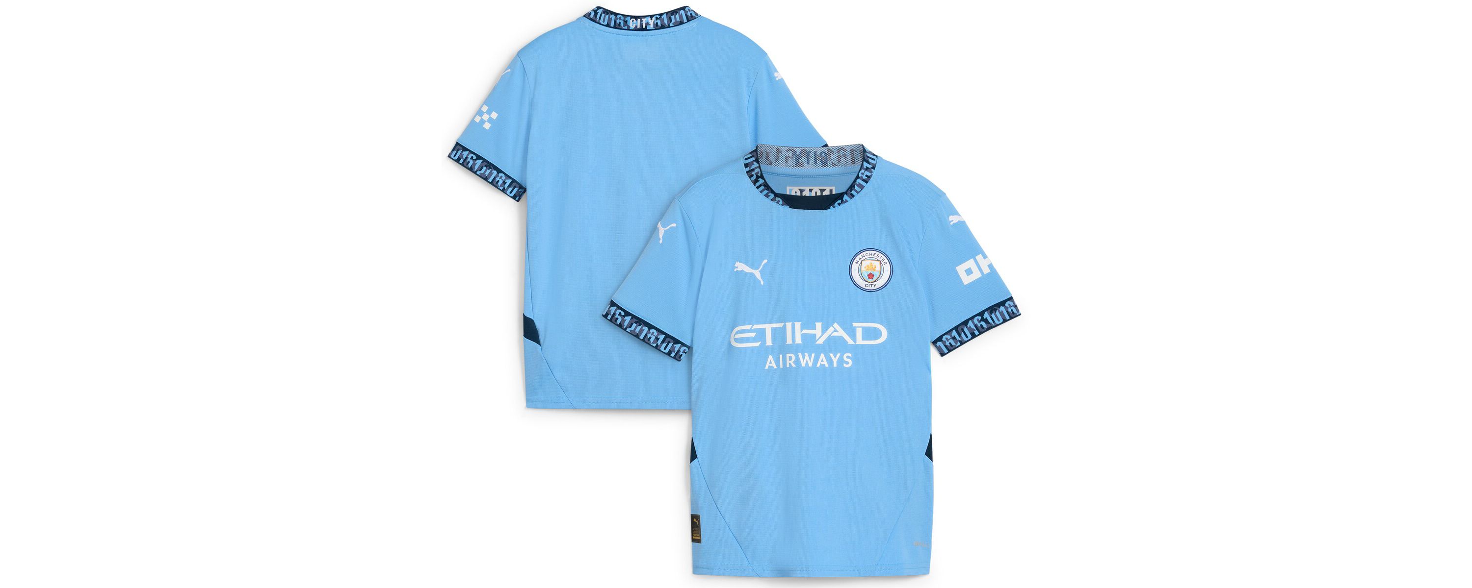 International Clubs Light Manchester City 2024/25 Home Replica Jersey