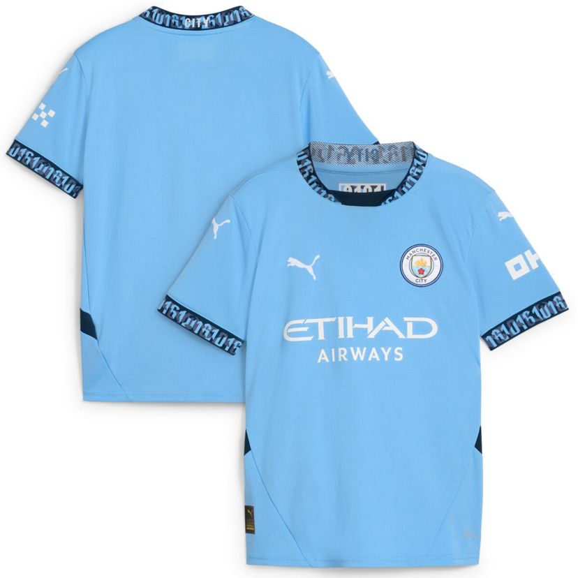 International Clubs Light Manchester City 2024/25 Home Replica Jersey