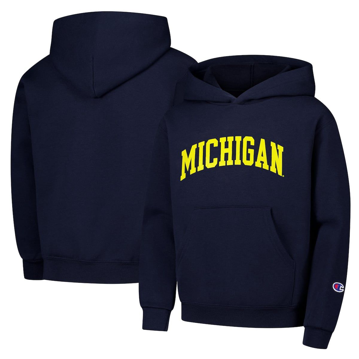 NCAA Michigan Wolverines Basic Arch Hoodie