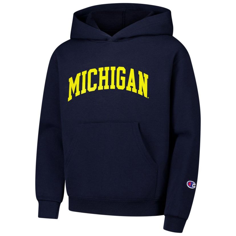 NCAA Michigan Wolverines Basic Arch Hoodie