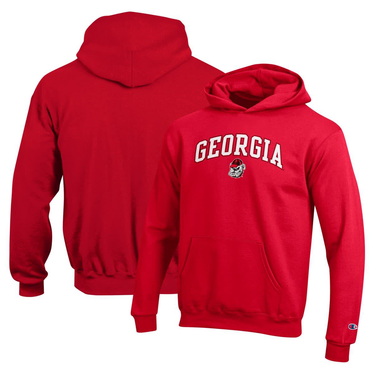 NCAA Georgia Bulldogs Campus Pullover Hoodie