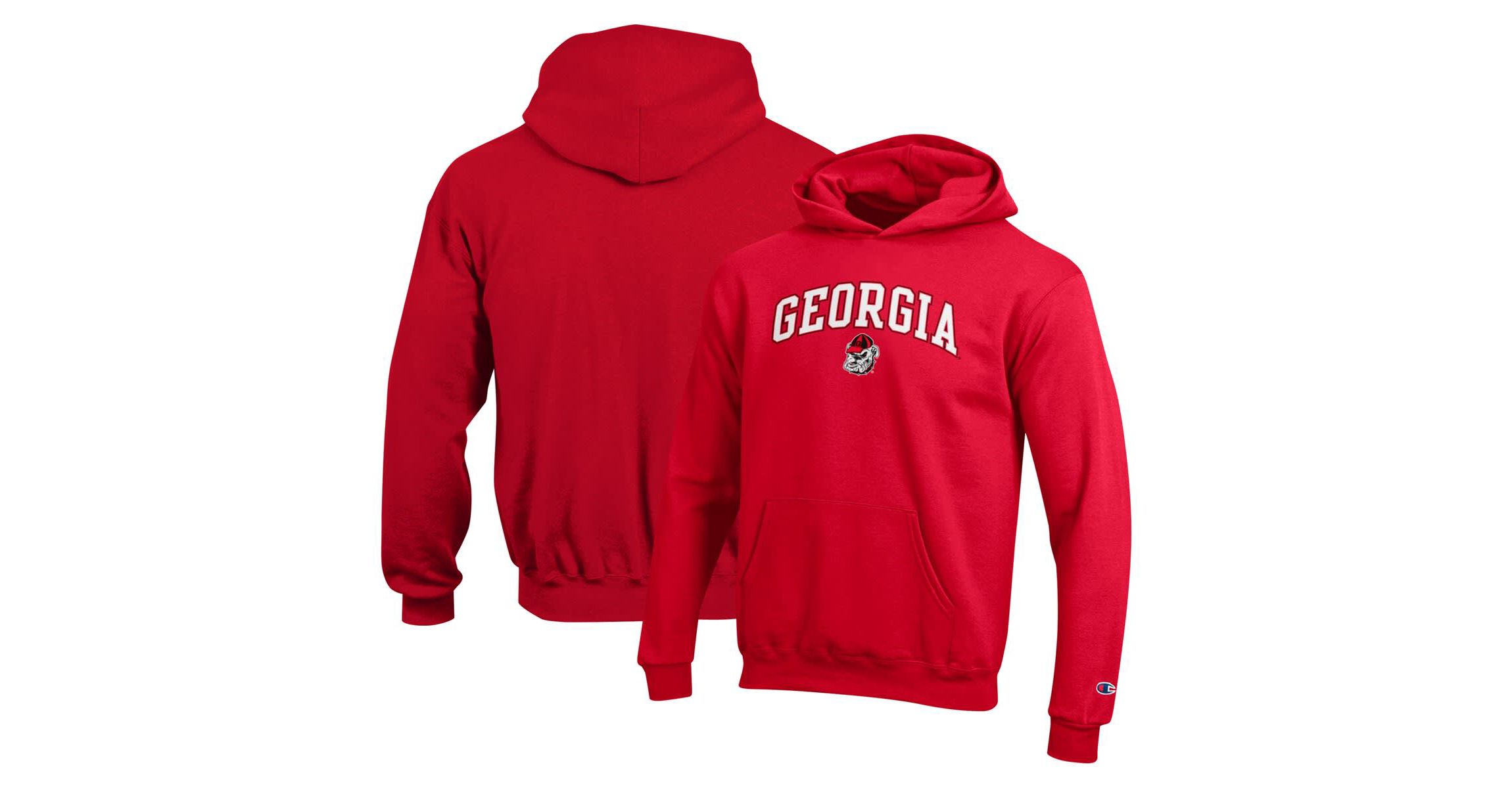 NCAA Georgia Bulldogs Campus Pullover Hoodie