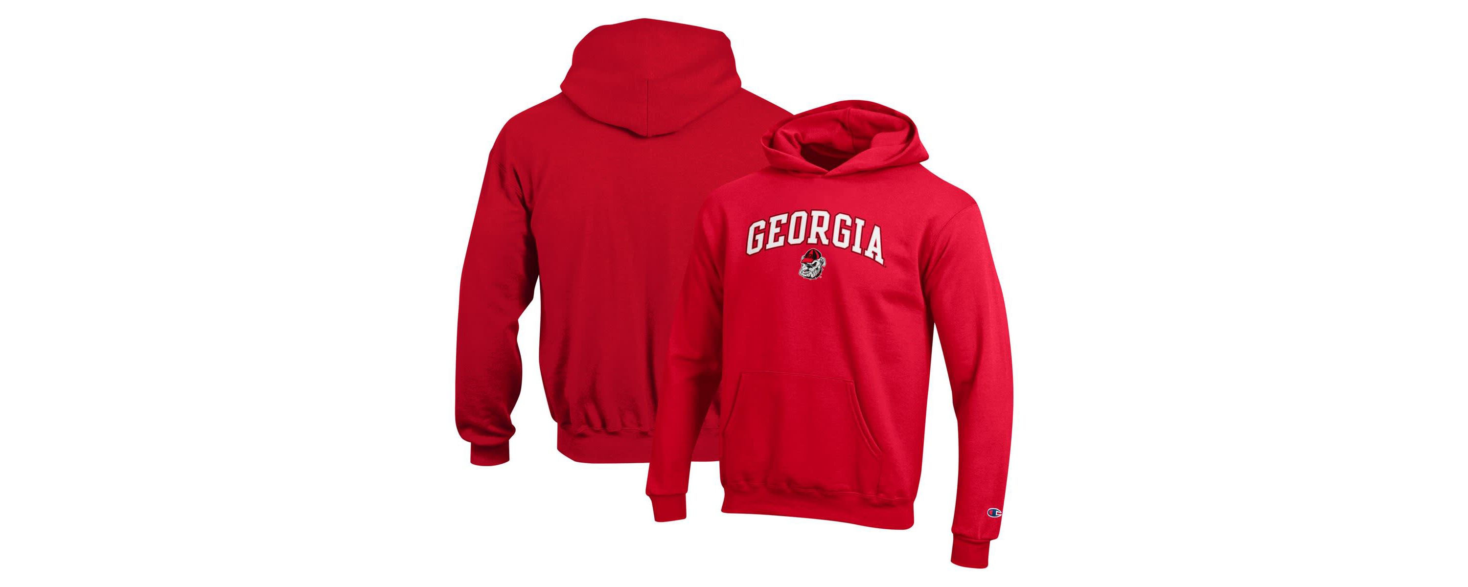 NCAA Georgia Bulldogs Campus Pullover Hoodie