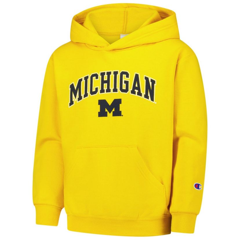NCAA Michigan Wolverines Campus Pullover Hoodie