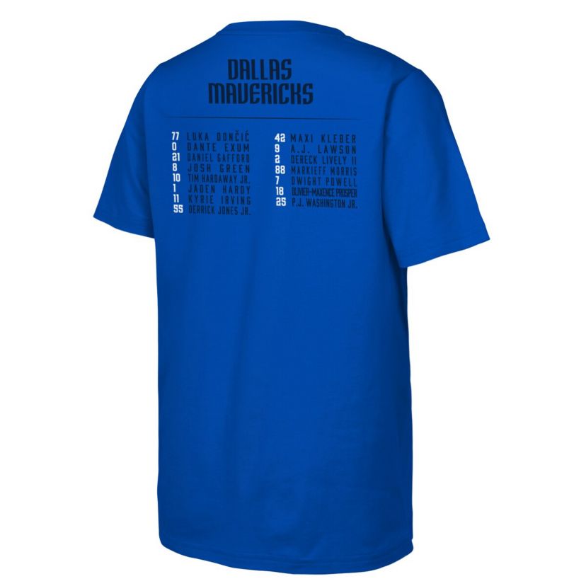 NBA Fanatics Dallas Mavericks 2024 NBA Finals Roster T-Shirt