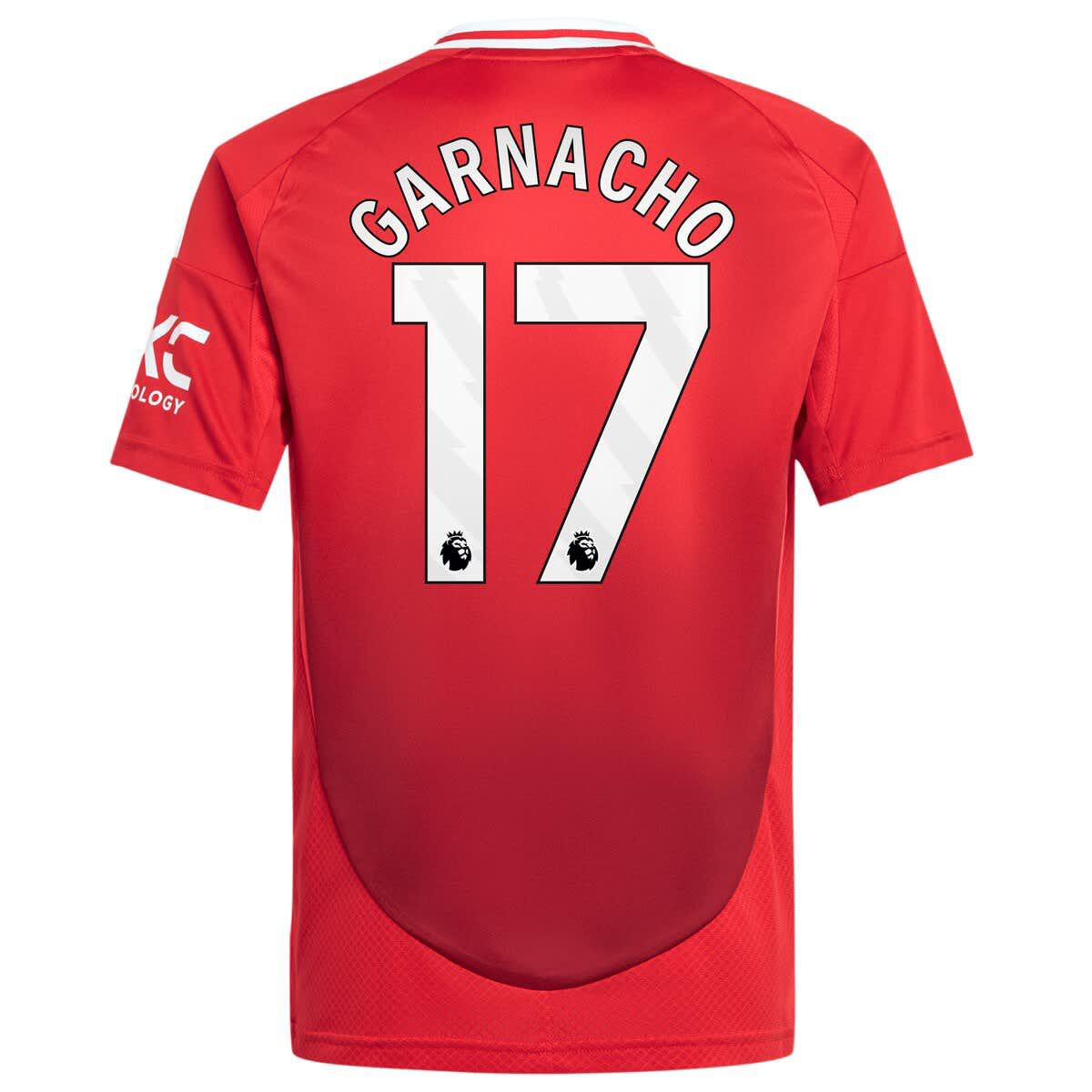 International Clubs Alejandro Garnacho Manchester United 2024/25 Home Replica Player Jersey