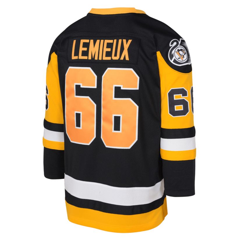 NHL Mario Lemieux Pittsburgh Penguins 1991/92 Captain Patch Power Play Player Jersey