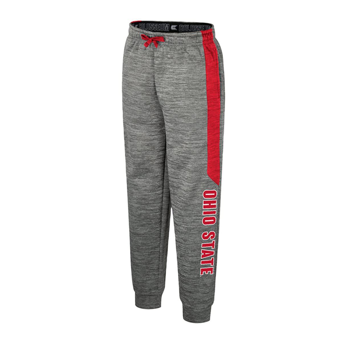 NCAA Heather Ohio State Buckeyes Fleece Pants
