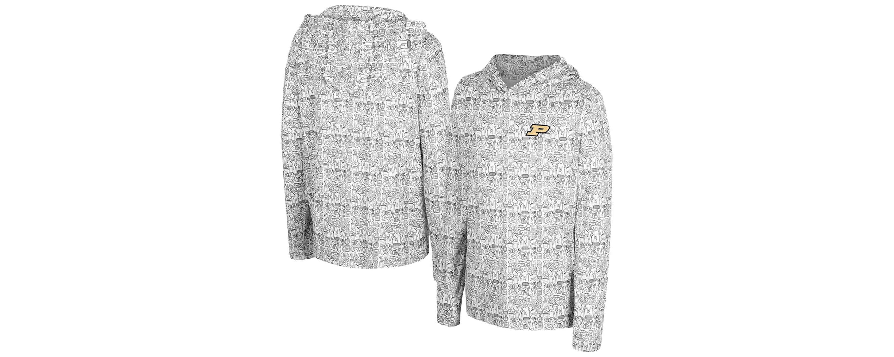NCAA Purdue Boilermakers All-Over Print Hoodie