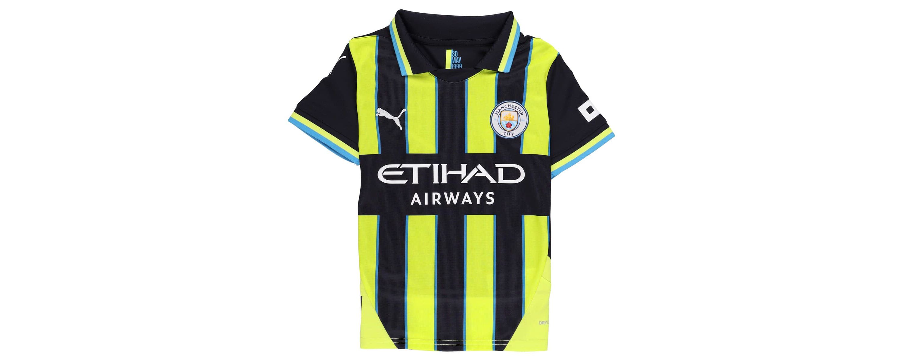 Premier League Erling Haaland Manchester City 2024/25 Away Replica Player Jersey