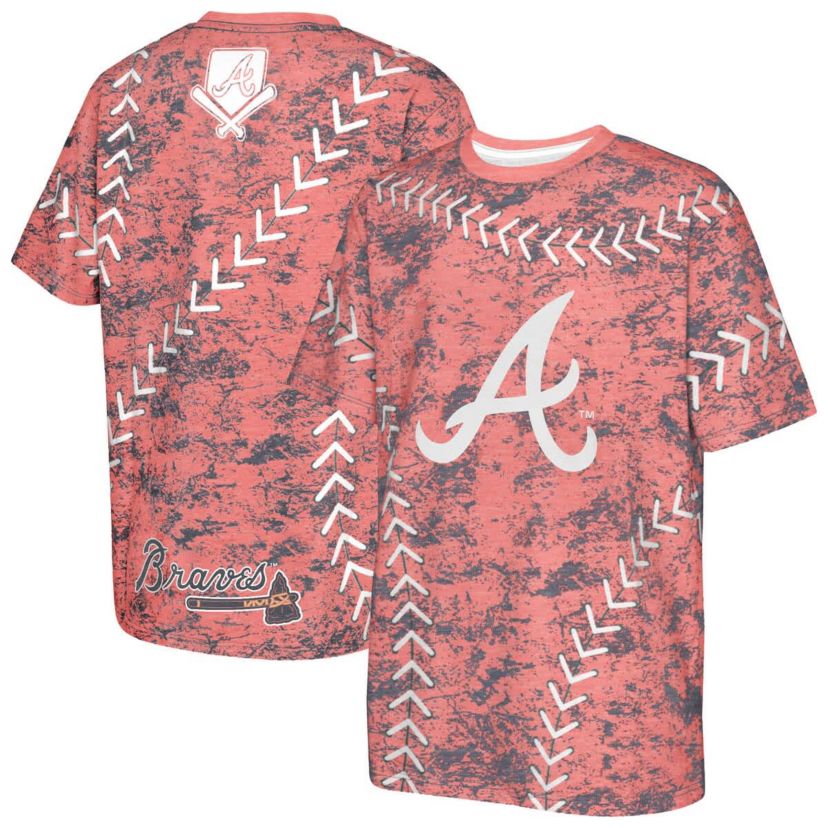 MLB Atlanta Braves Slide Score Bold T-Shirt